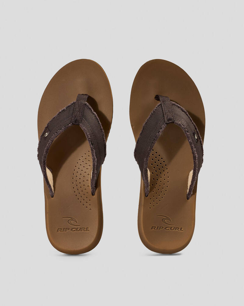 Rip Curl Reactor Open Toe Thongs for Mens
