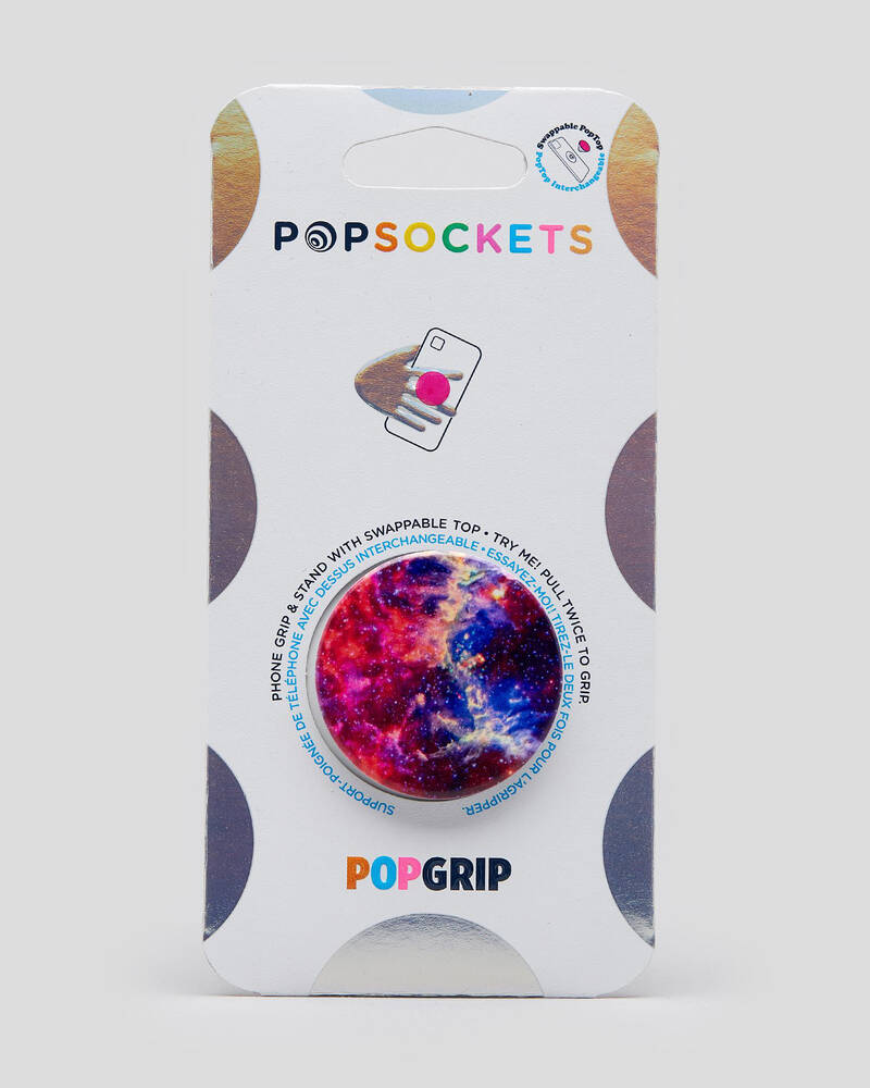 PopSockets Magenta Nebula Popsocket for Mens