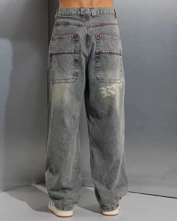 Rusty Redemption Baggy Jeans for Mens