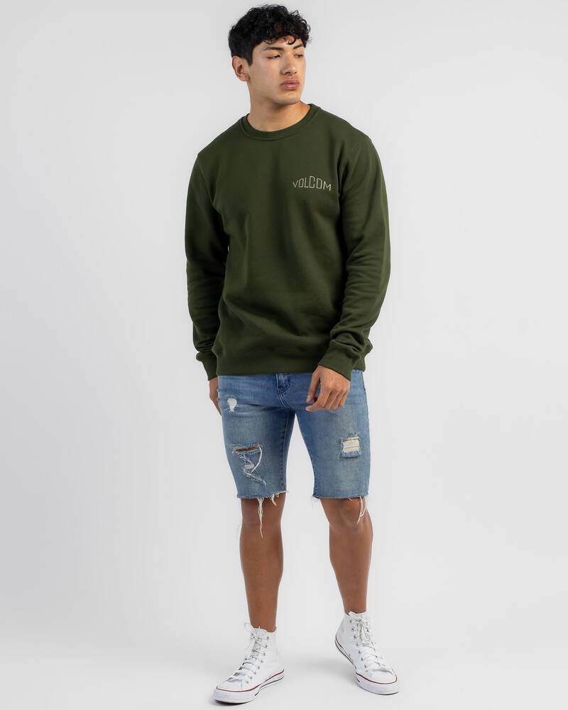 Volcom Merick Crew Neck Sweatshirt for Mens