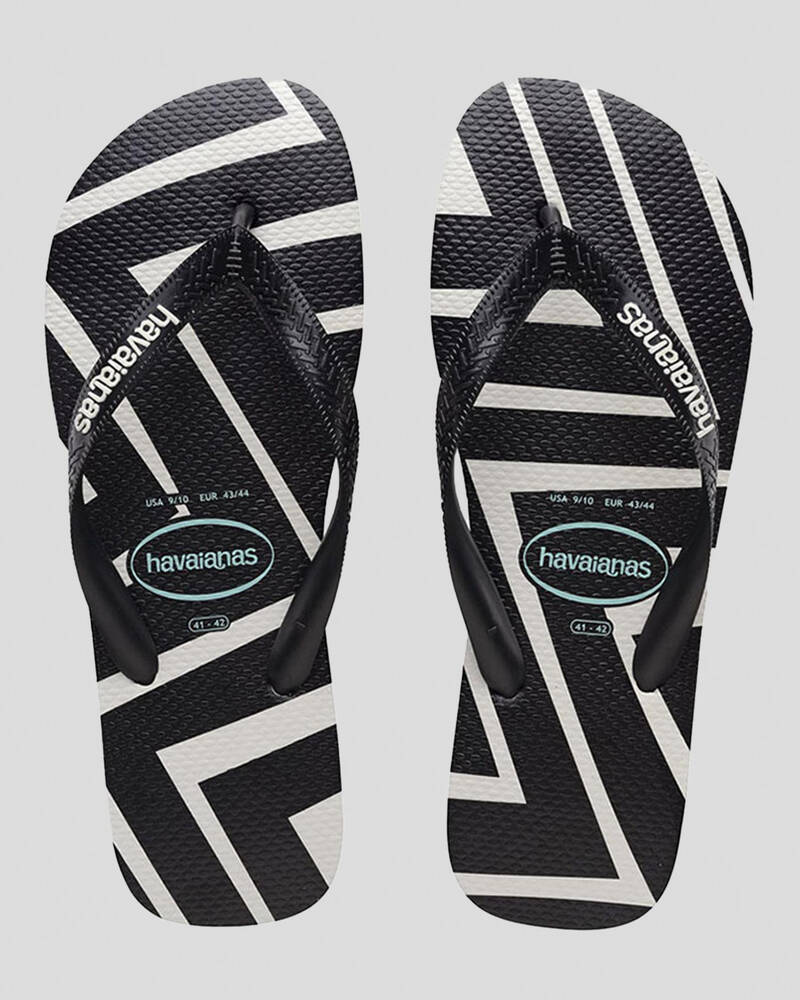 Havaianas Kids' Top Zig Zag Thongs for Mens