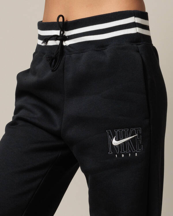 Nike Phoenix High-Waisted Wide Leg Graphic Track Pants for Womens