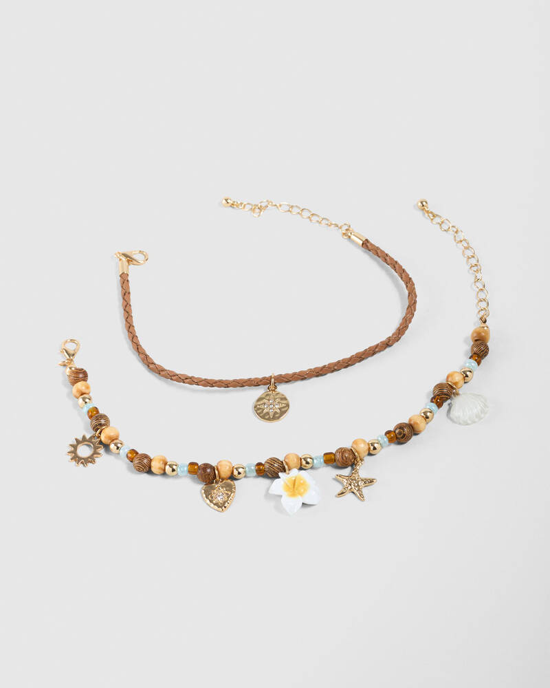 Karyn In LA Ezra Anklet Pack for Womens