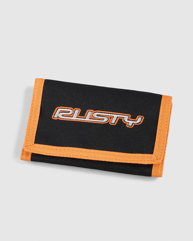 Rusty Flip Daddy Tri-Fold Wallet for Mens