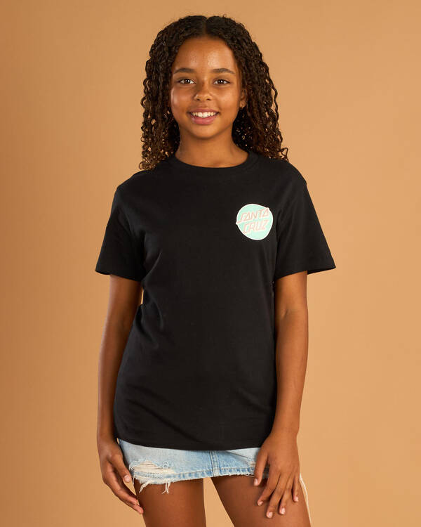 Santa Cruz Girls' Other Dot Reversible Chest T-Shirt for Womens