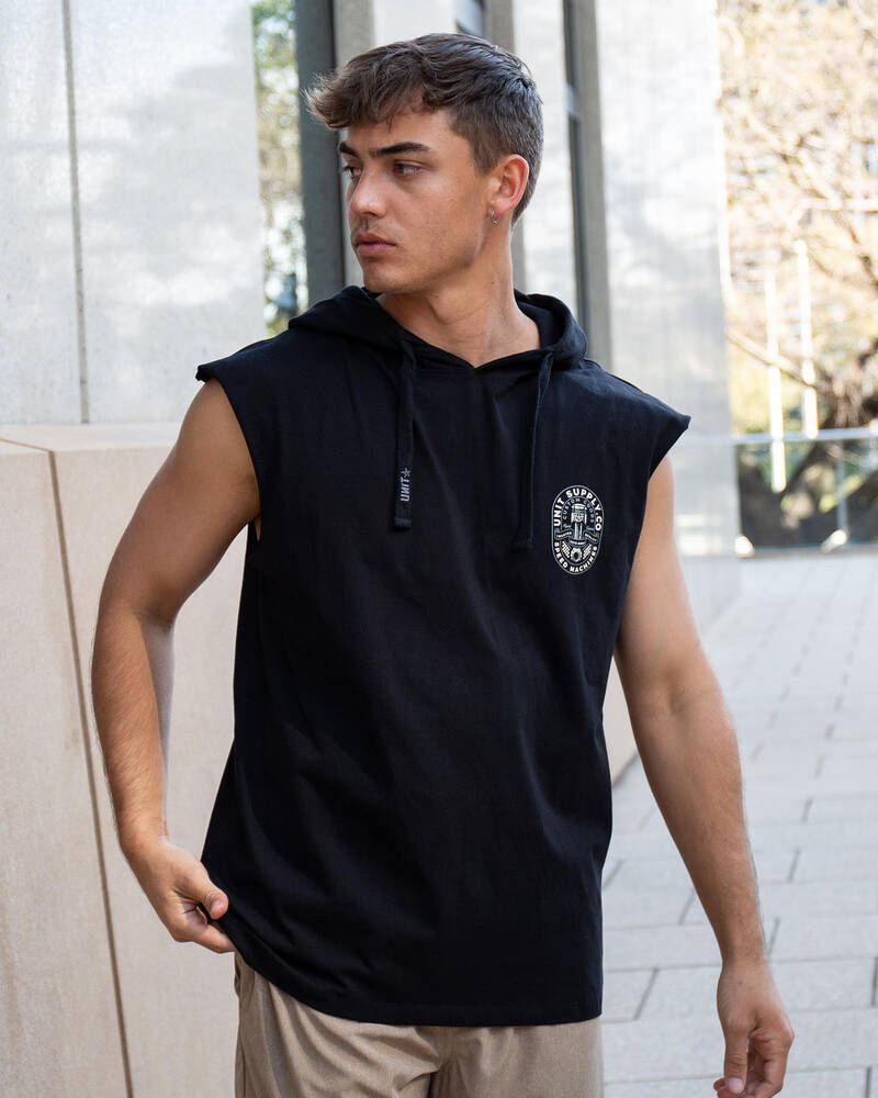 Unit Fastland Hooded Muscle Tank for Mens