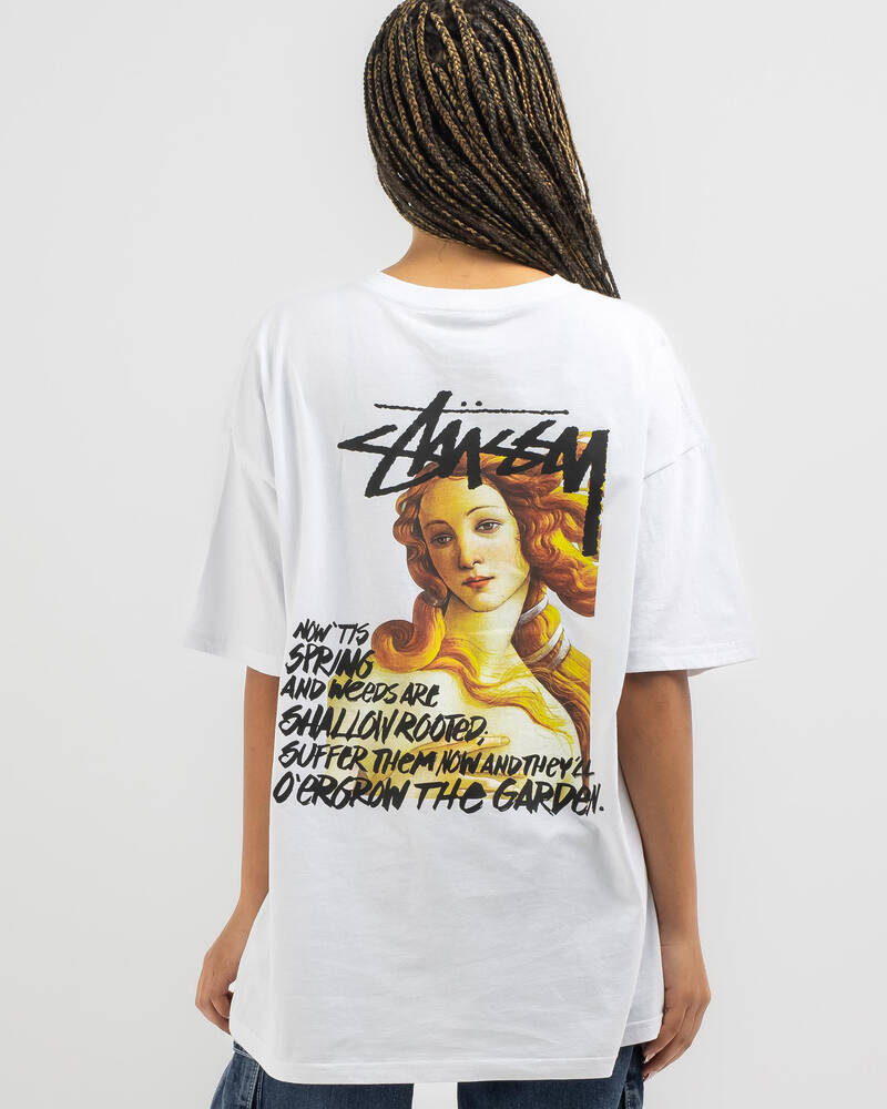 Stussy Venus Relaxed T-Shirt for Womens