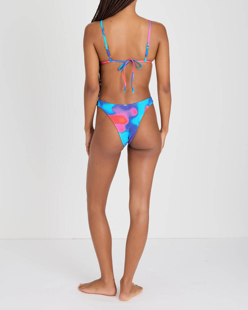 Topanga Rio Shirred High Cut Bikini Bottom for Womens