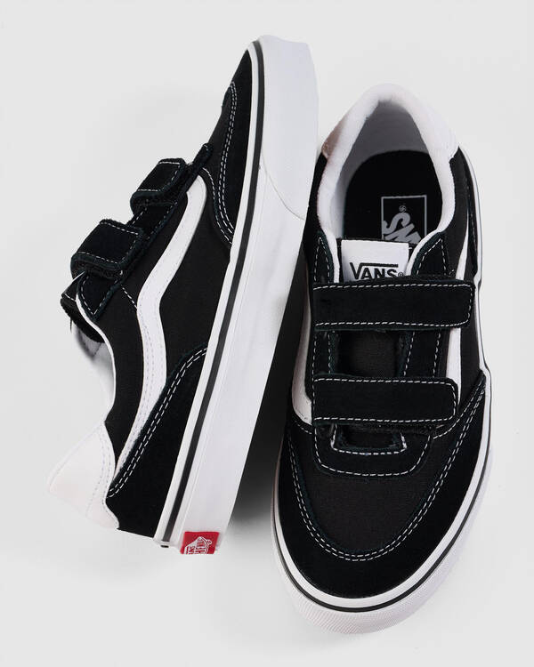 Vans Boys' Brooklyn Ls V Suede/Canvas Shoes for Mens