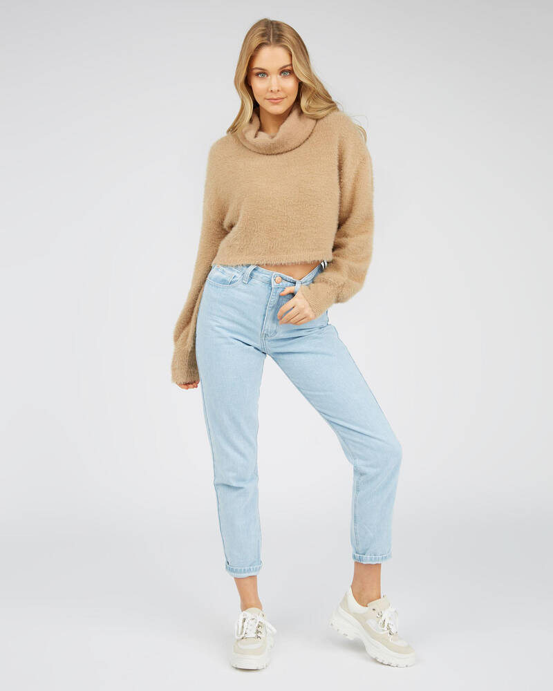 Mooloola Mello Roll Neck Knit for Womens