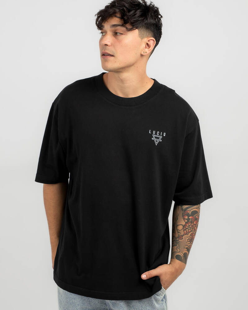 Lucid Framed Box Fit T-Shirt for Mens