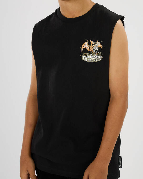 The Mad Hueys Boys' Terodactyl Muscle Tank for Mens