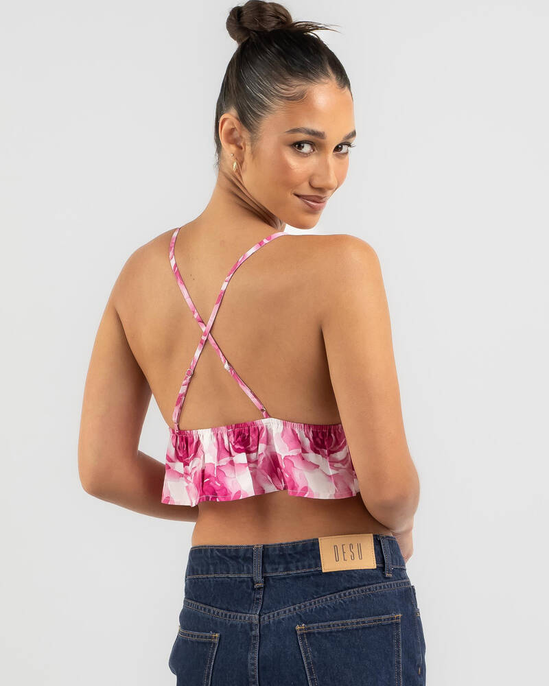 Mooloola Pixie Tie Up Cami Top for Womens