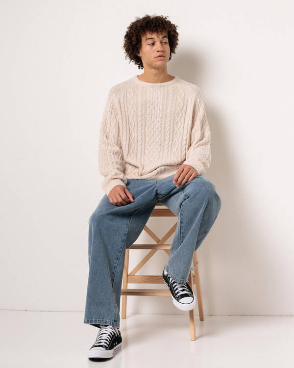 Mohair Fisherman's Knit