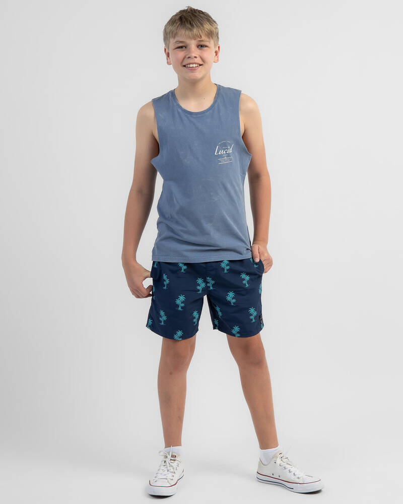 Lucid Boys' Cleave Muscle Tank for Mens