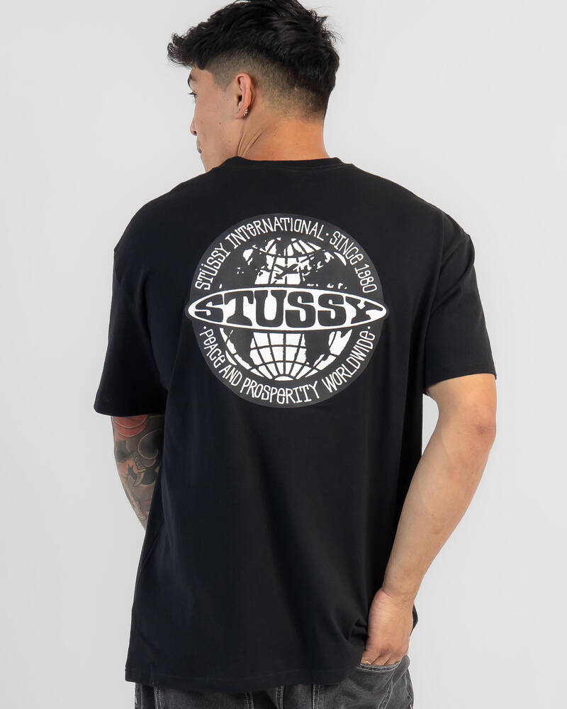 Stussy Worldwide Dot T-Shirt for Mens