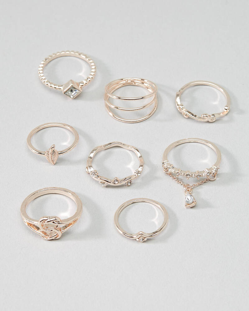 Karyn In LA Vaeda Ring Pack for Womens