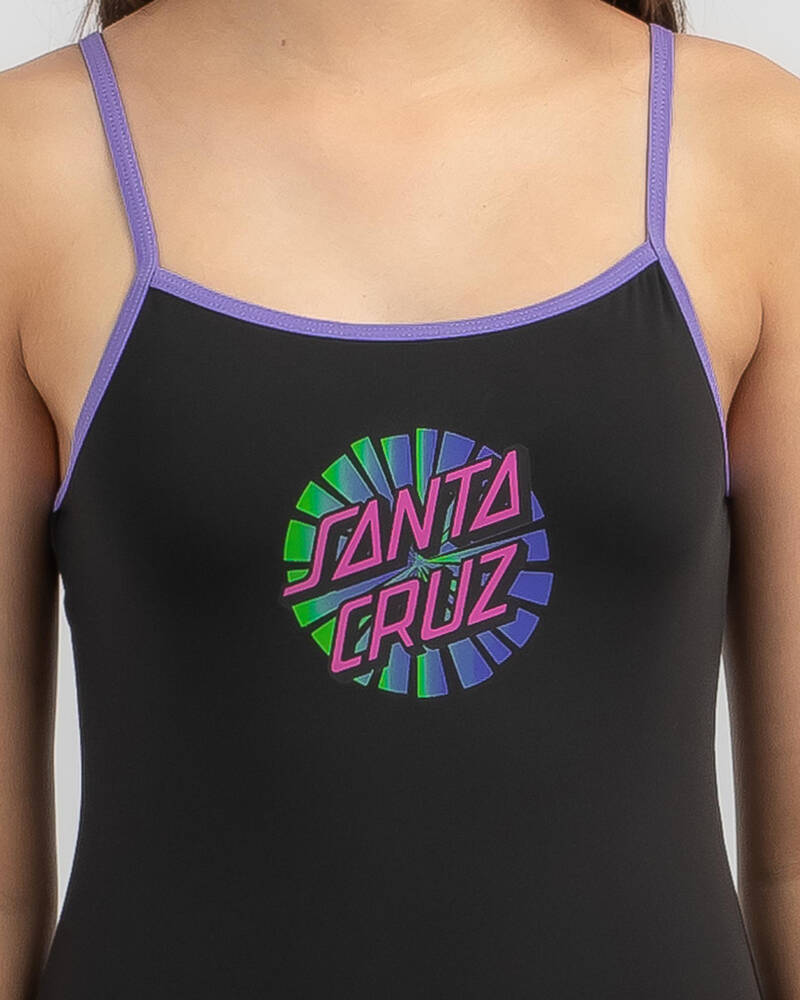 Santa Cruz Girls' Rays One Piece Swimsuit for Womens