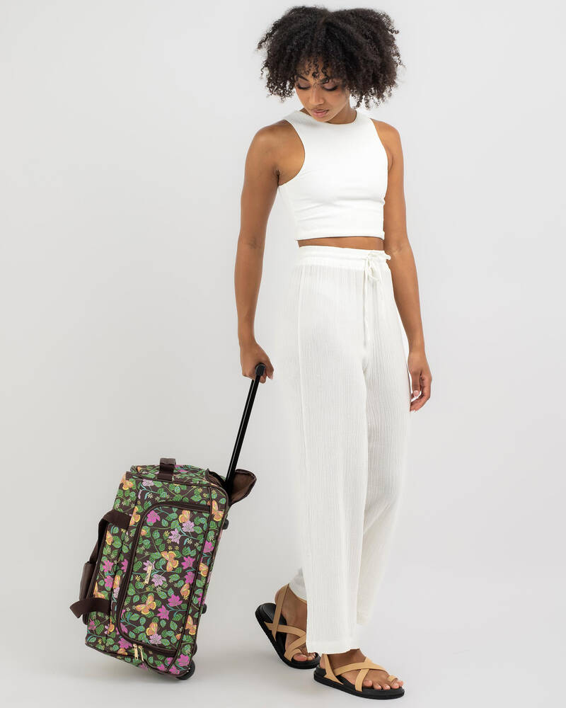 Mooloola Angelina Small Wheeled Travel Bag for Womens
