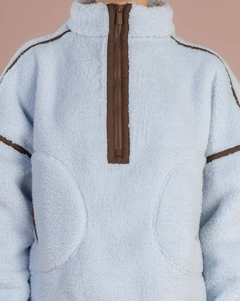 Mooloola Girls Summit Quarter Zip Polar Fleece for Womens