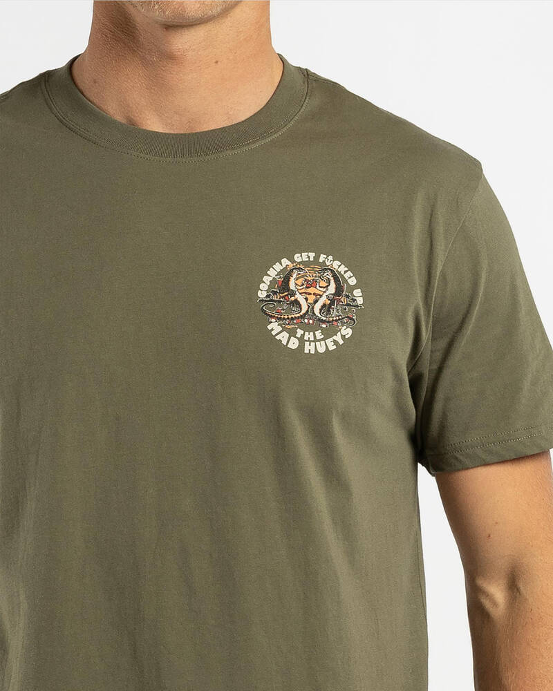 The Mad Hueys Goanna Get Fkd Up T-Shirt for Mens