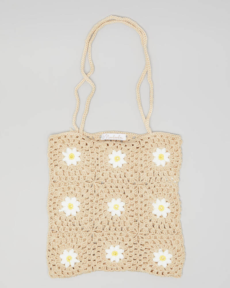 Mooloola Flora Crochet Bag for Womens