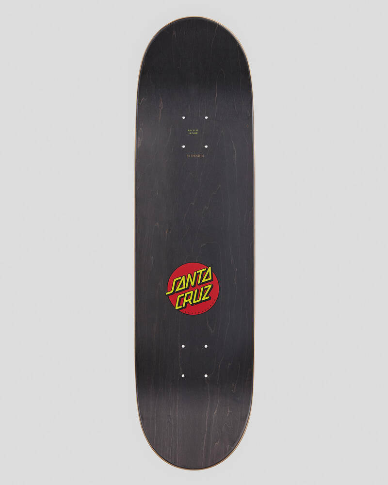 Santa Cruz Screaming Hand 8.6" Skateboard Deck for Unisex