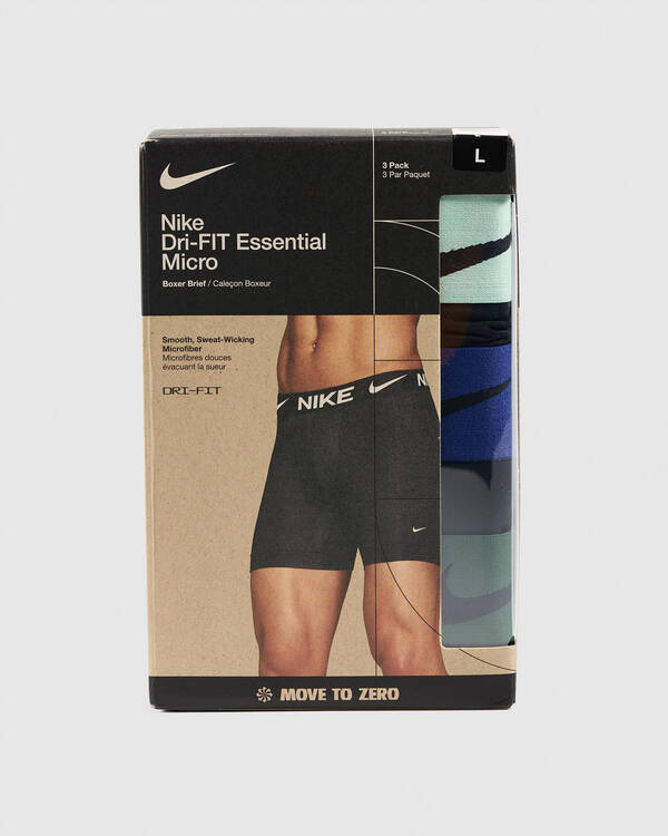 Nike Essential Micro Trunk 3 Pack for Mens