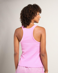 Calvin Klein Modern Rib Graphic Tank Top for Womens image number null