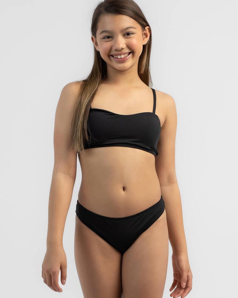 Topanga Girls' Sweetheart Bandeau Bikini Set for Womens