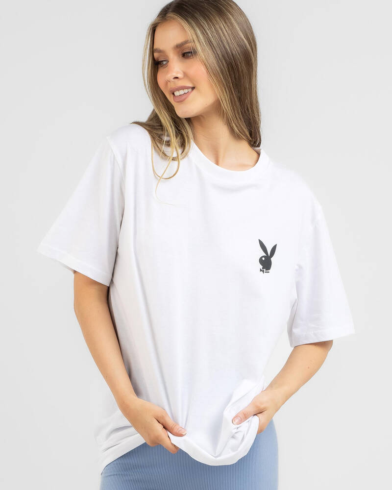 Playboy Playboy Stack Original Fit T-Shirt for Womens