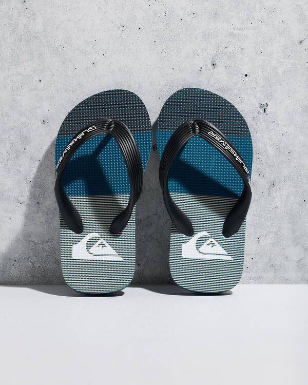 Quiksilver Toddlers' Moncata Art SPKD Thongs for Mens