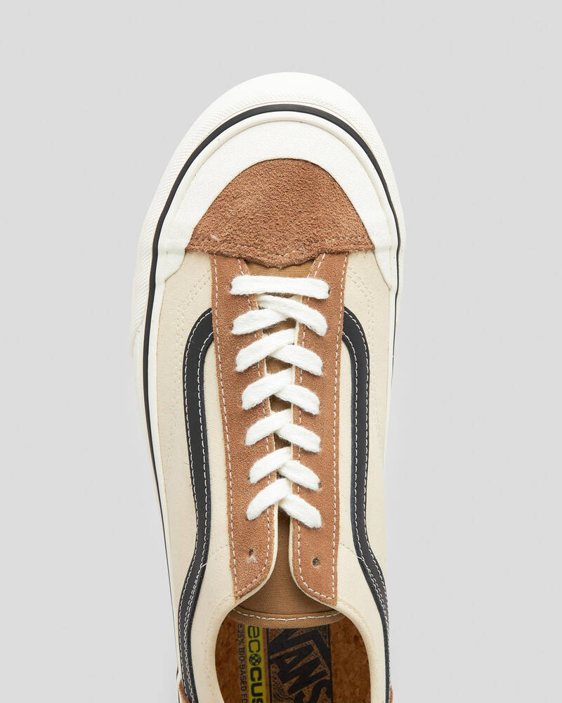 Shop Vans Style 136 Decon VR3 SF Shoes In Salt Wash Tobacco Brown