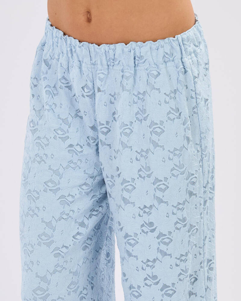 Mooloola Girls' Meli French Lace Pants for Womens