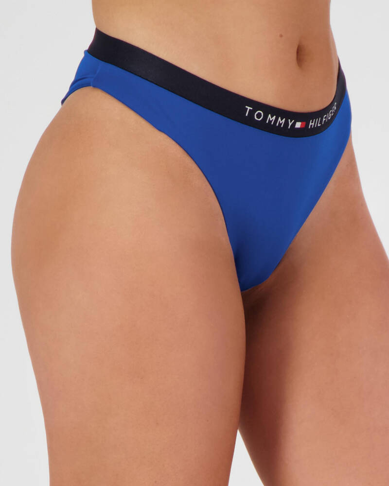 Tommy Hilfiger Core Solid Logo Bikin Bottom for Womens