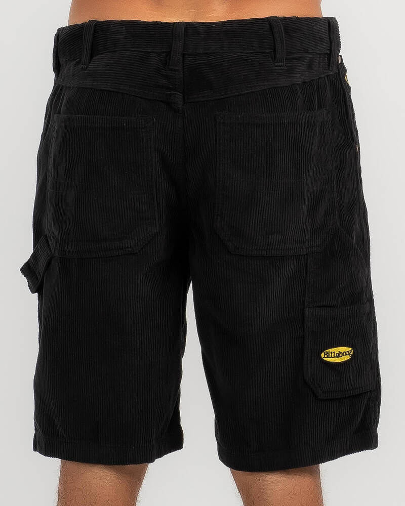 Billabong Smoko Cord Walk Shorts for Mens