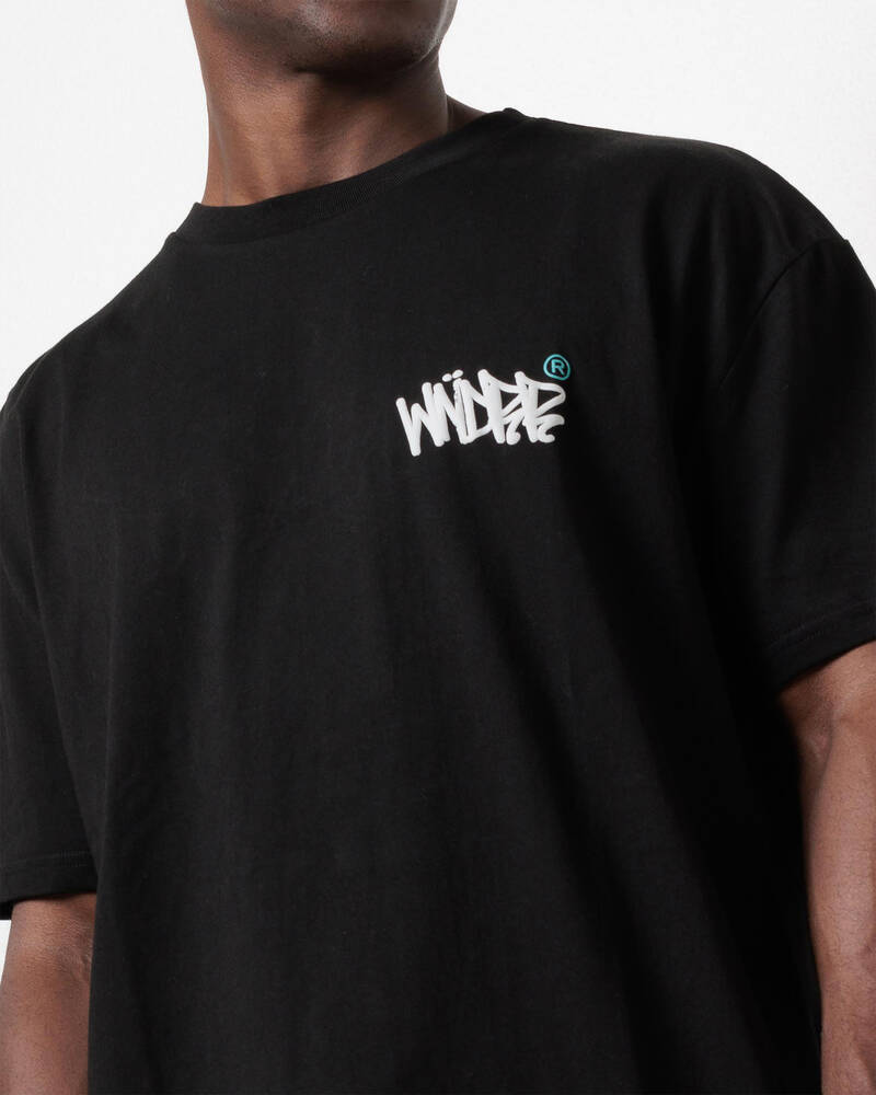 Wndrr Tagged Box Fit T-Shirt for Mens
