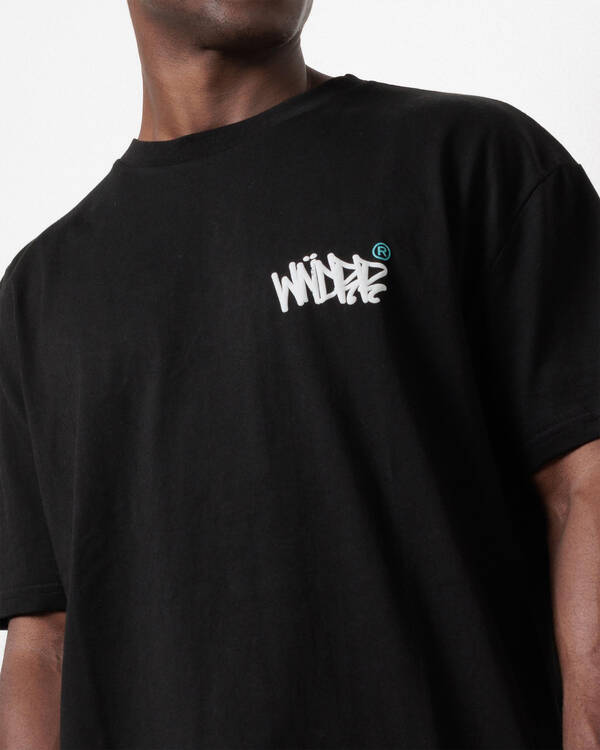 Wndrr Tagged Box Fit T-Shirt for Mens