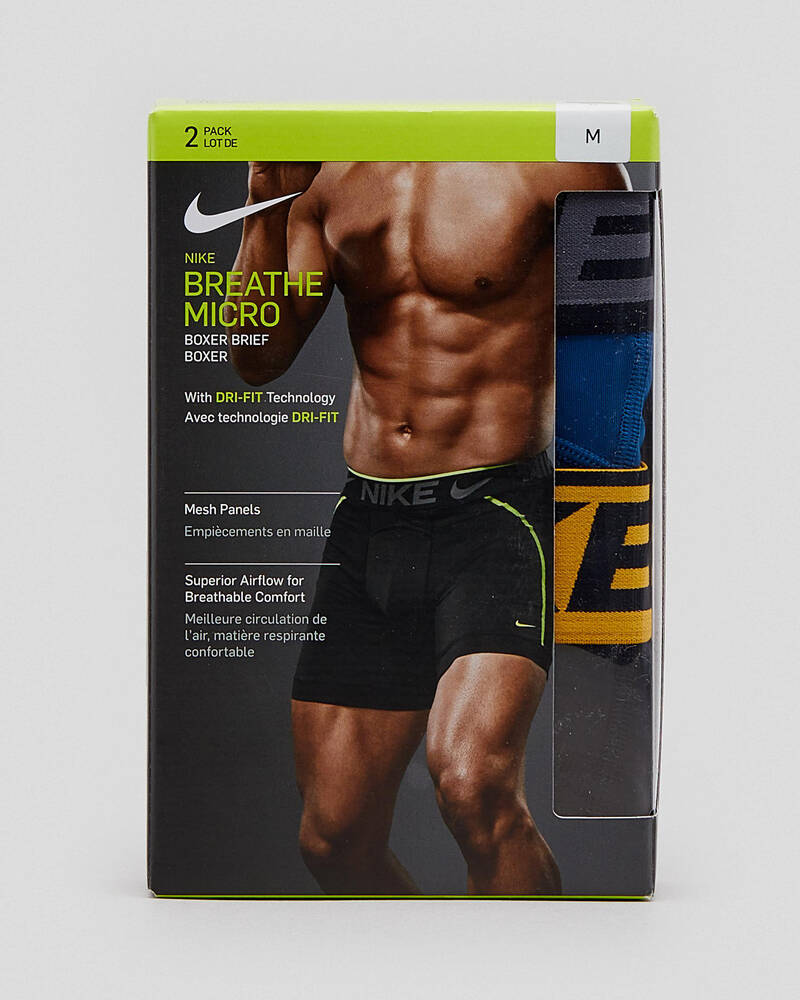 Nike Breathe Micro Boxer Shorts 2 Pack for Mens
