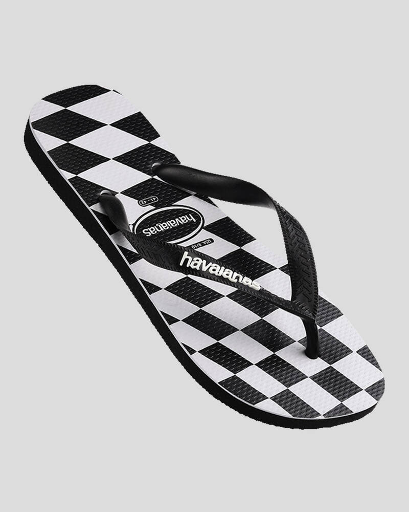 Havaianas Kids' Top Distorded Check Thongs for Mens