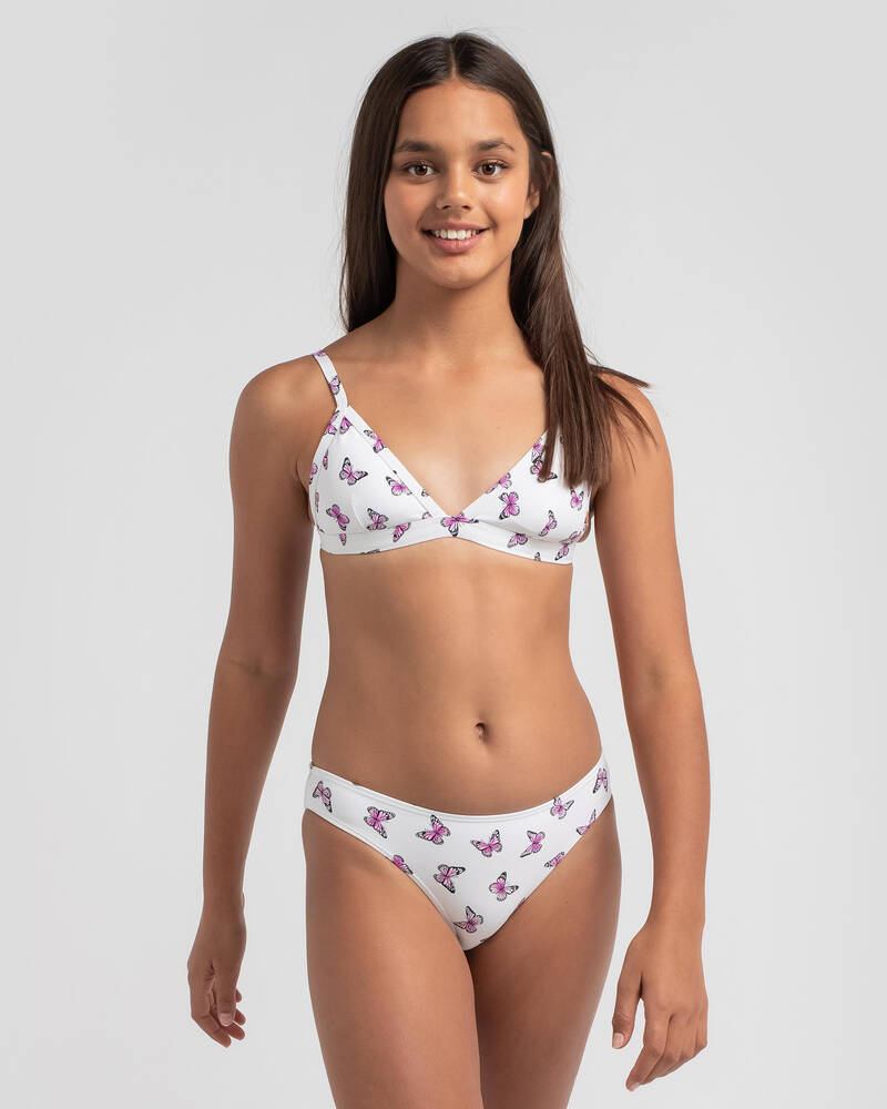Topanga Girls' Butterfly Triangle Bikini Set for Womens