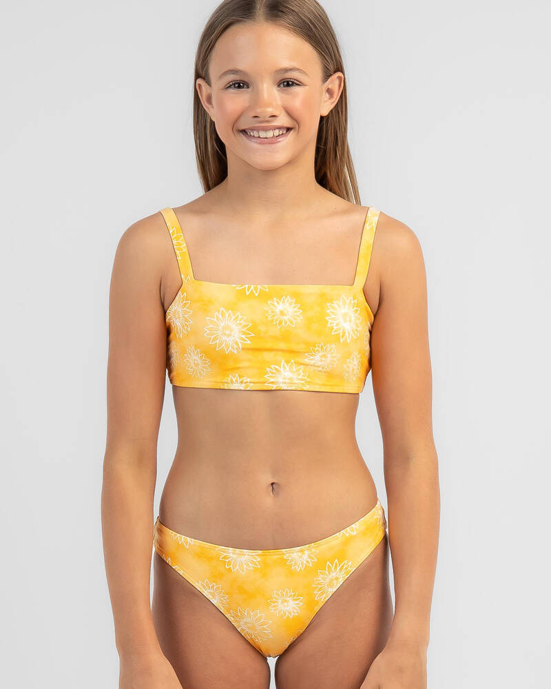 Topanga Girls' Lucy Bandeau Bikini Set for Womens