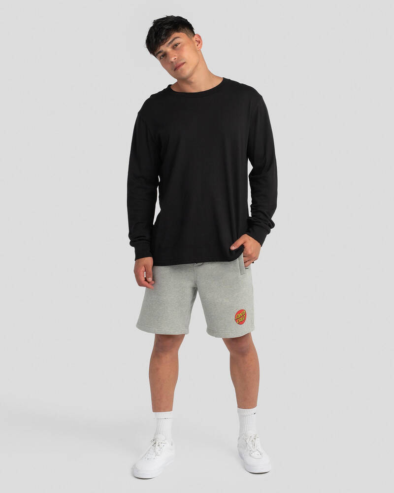 Santa Cruz Classic Dot Track Shorts for Mens