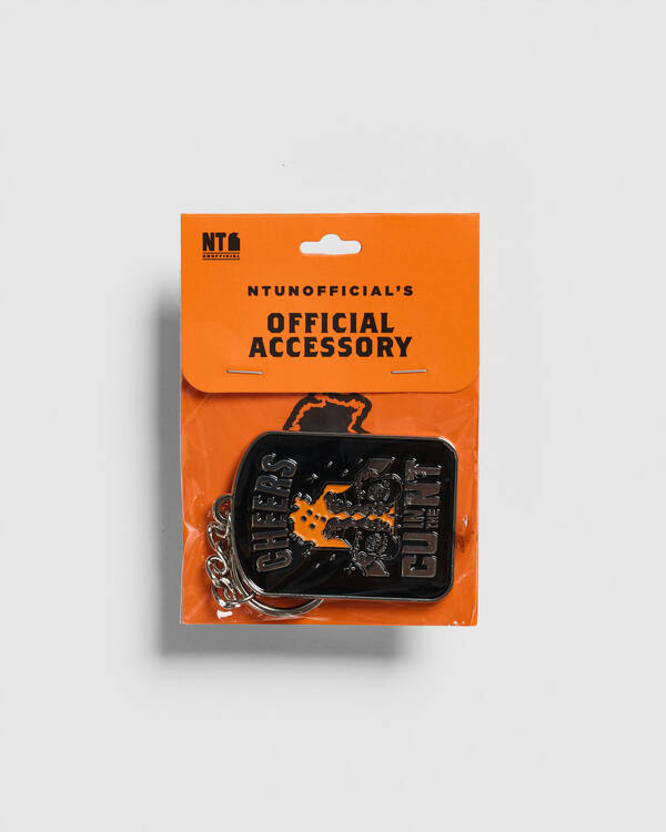 CU in the NT Cheers Keyring for Mens