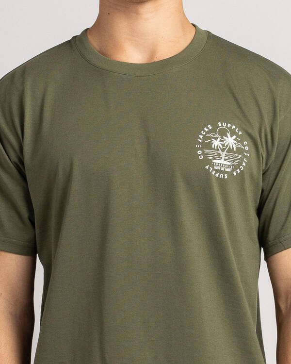 Jacks Find Paradise Surf T-Shirt for Mens