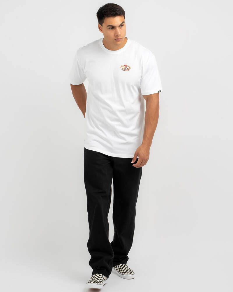 Vans Fire Logo T-Shirt for Mens