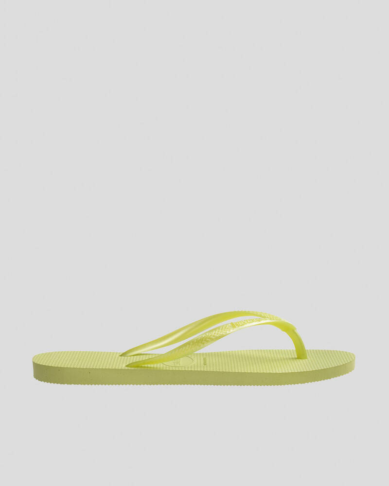 Havaianas Slim Metallic Thongs for Womens