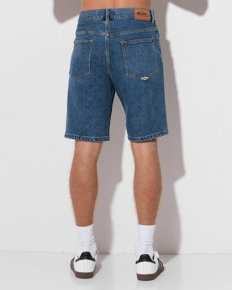 Quiksilver Aqua Cult Denim Shorts for Mens