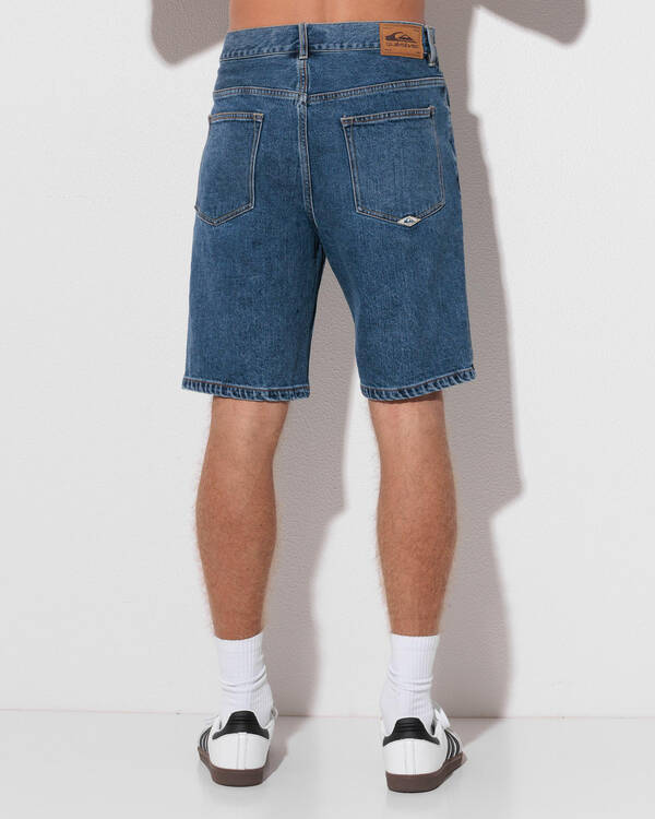 Quiksilver Aqua Cult Denim Shorts for Mens