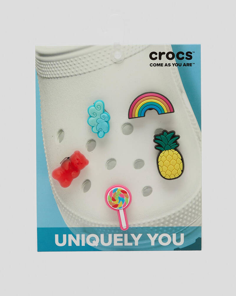 Crocs Happy Candy Jibbitz 5 Pack for Unisex